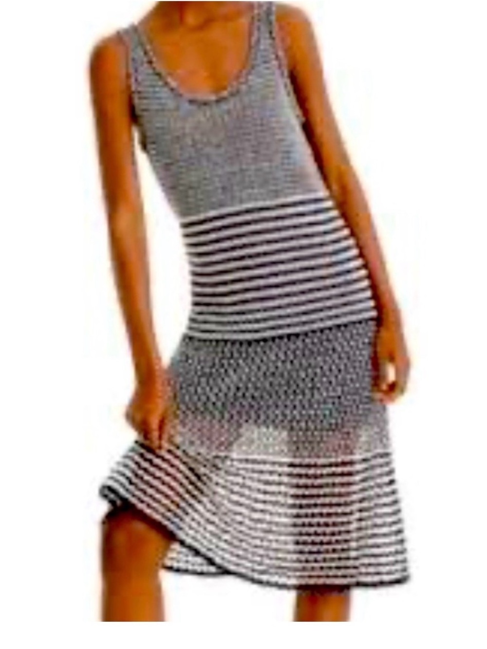 Jcrew Knit Nautical Tank Dress- XS